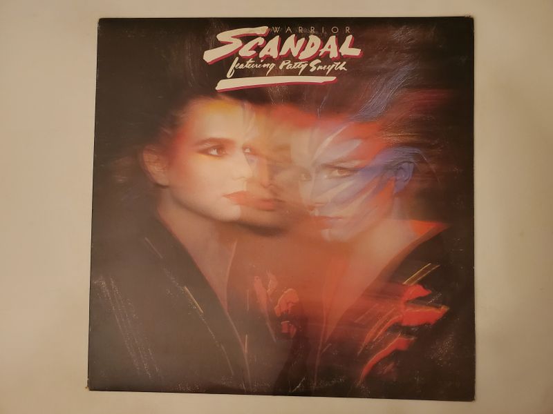 Scandal featuring Patty Smyth Warrior vinyl record